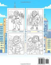 Defend The Den: Lions Fans Coloring Book